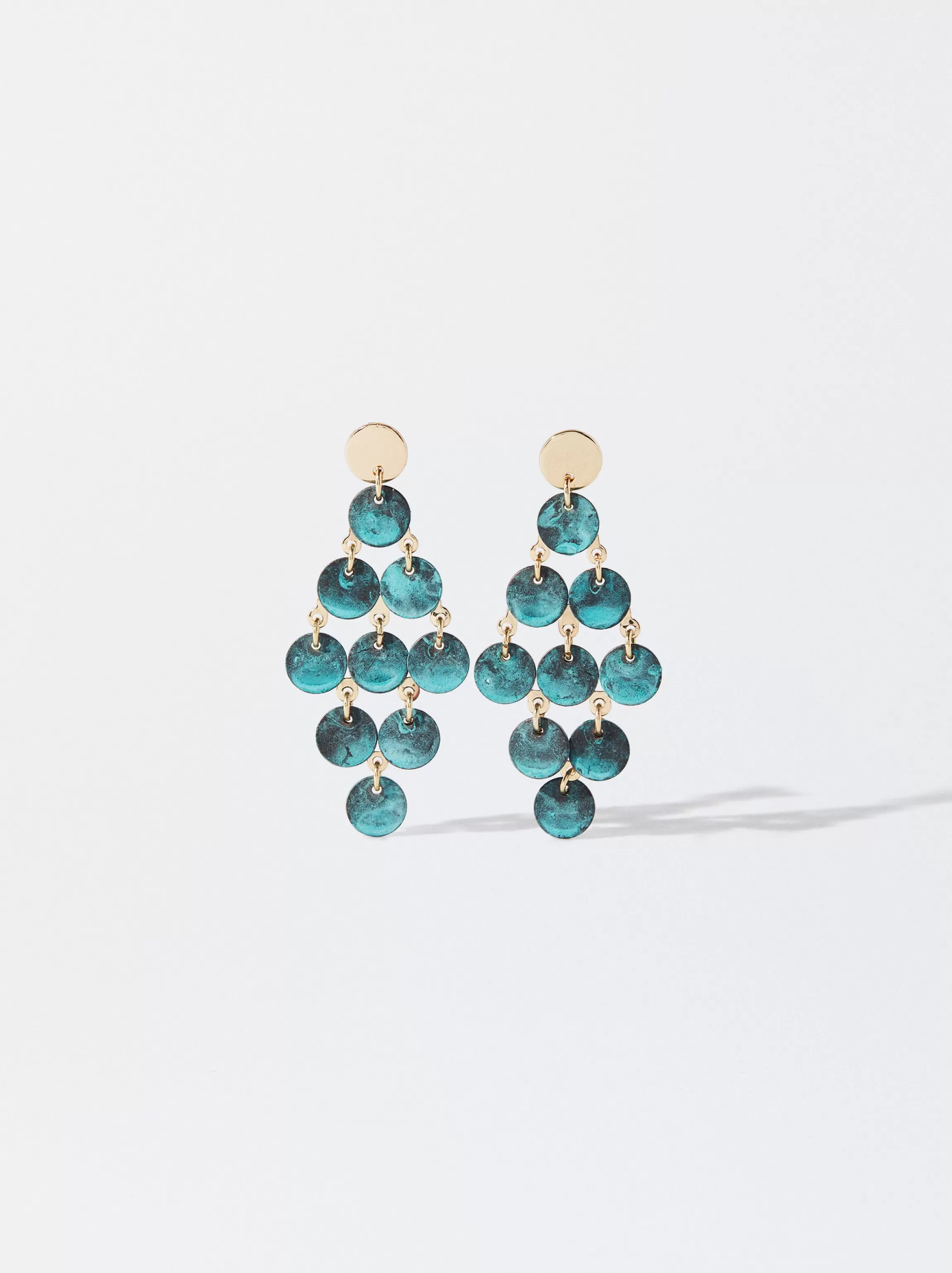 Mujer PARFOIS Pendientes largos | Pendientes medianos*Pendientes Con Concha Azul