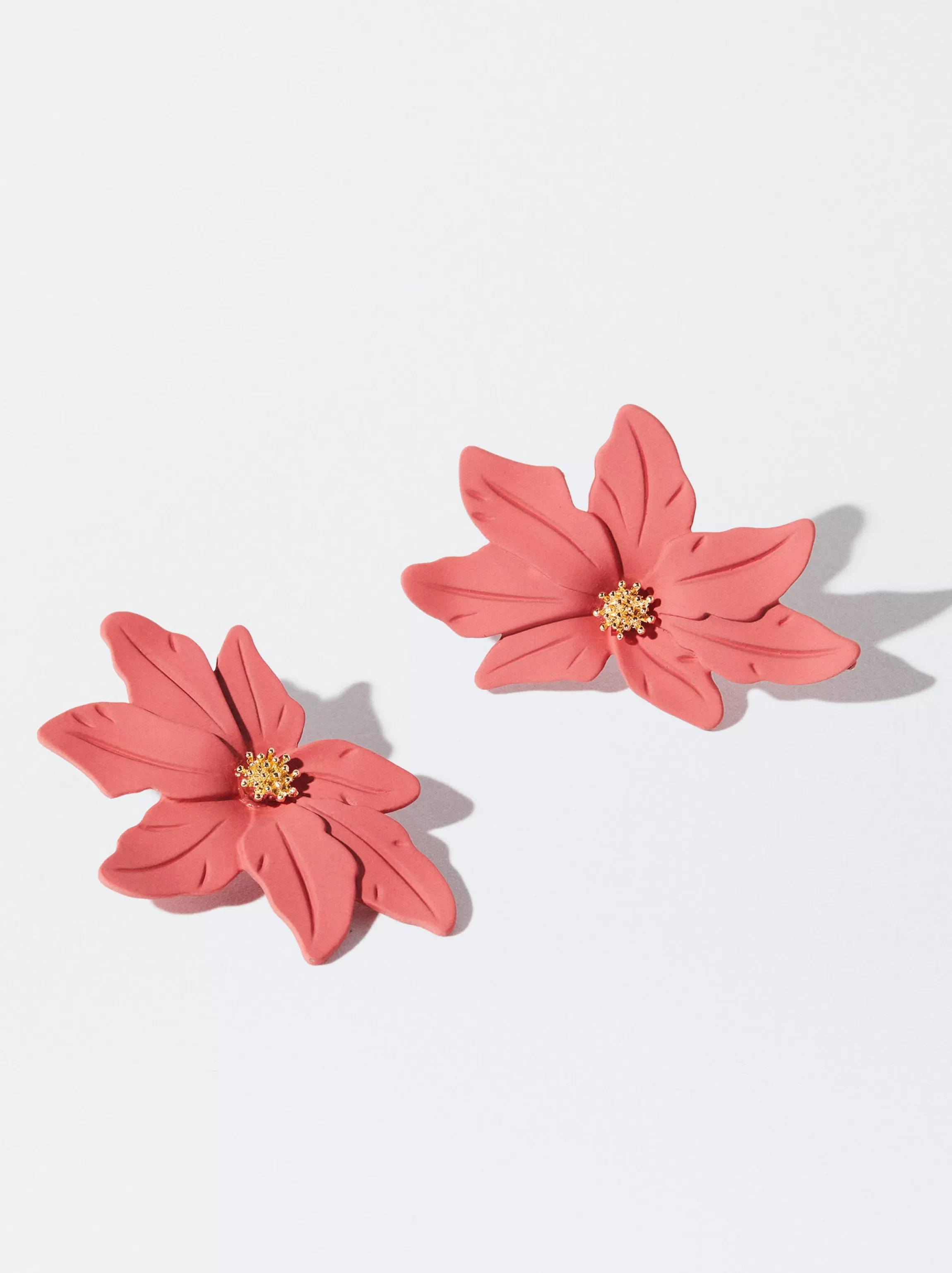 Mujer PARFOIS Trend Collection | Pendientes cortos*Pendientes Con Flor Coral