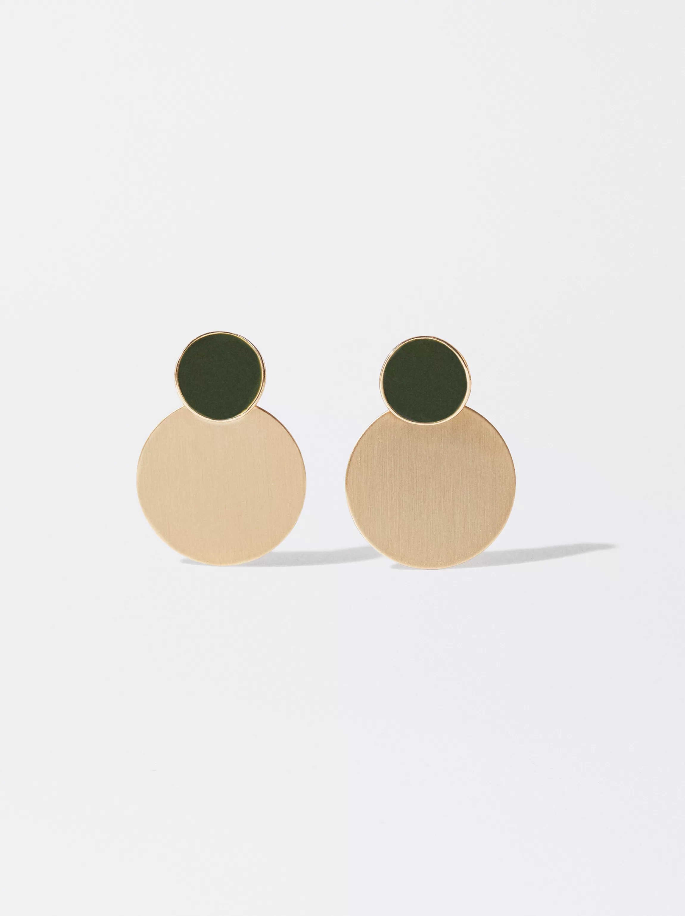 Mujer PARFOIS Pendientes largos | Pendientes medianos*Pendientes Esmaltados Verde