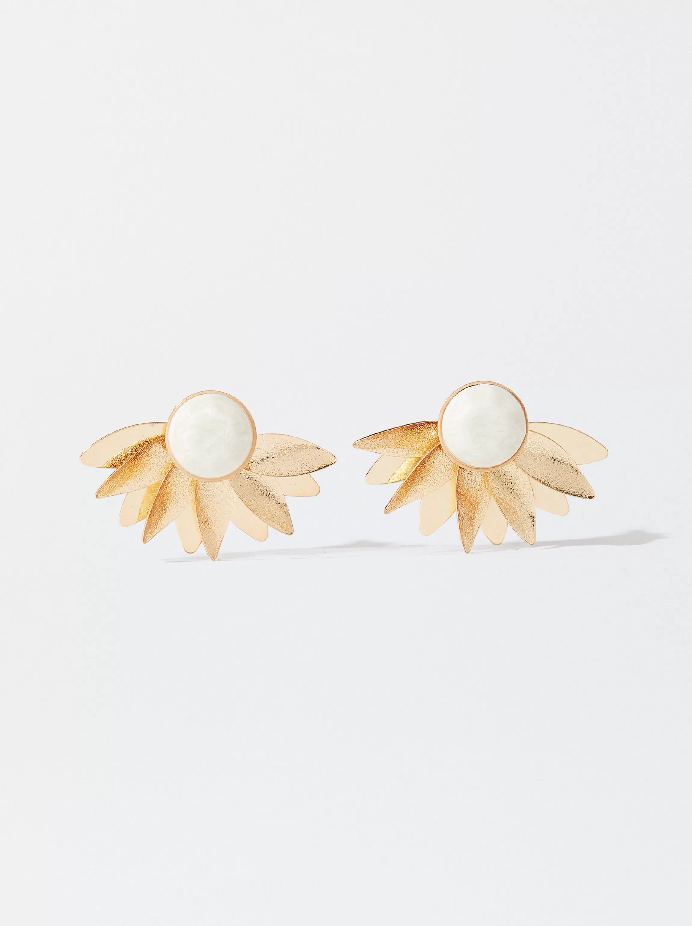 Mujer PARFOIS Pendientes largos | Pendientes medianos*Pendientes Esmaltados Beige