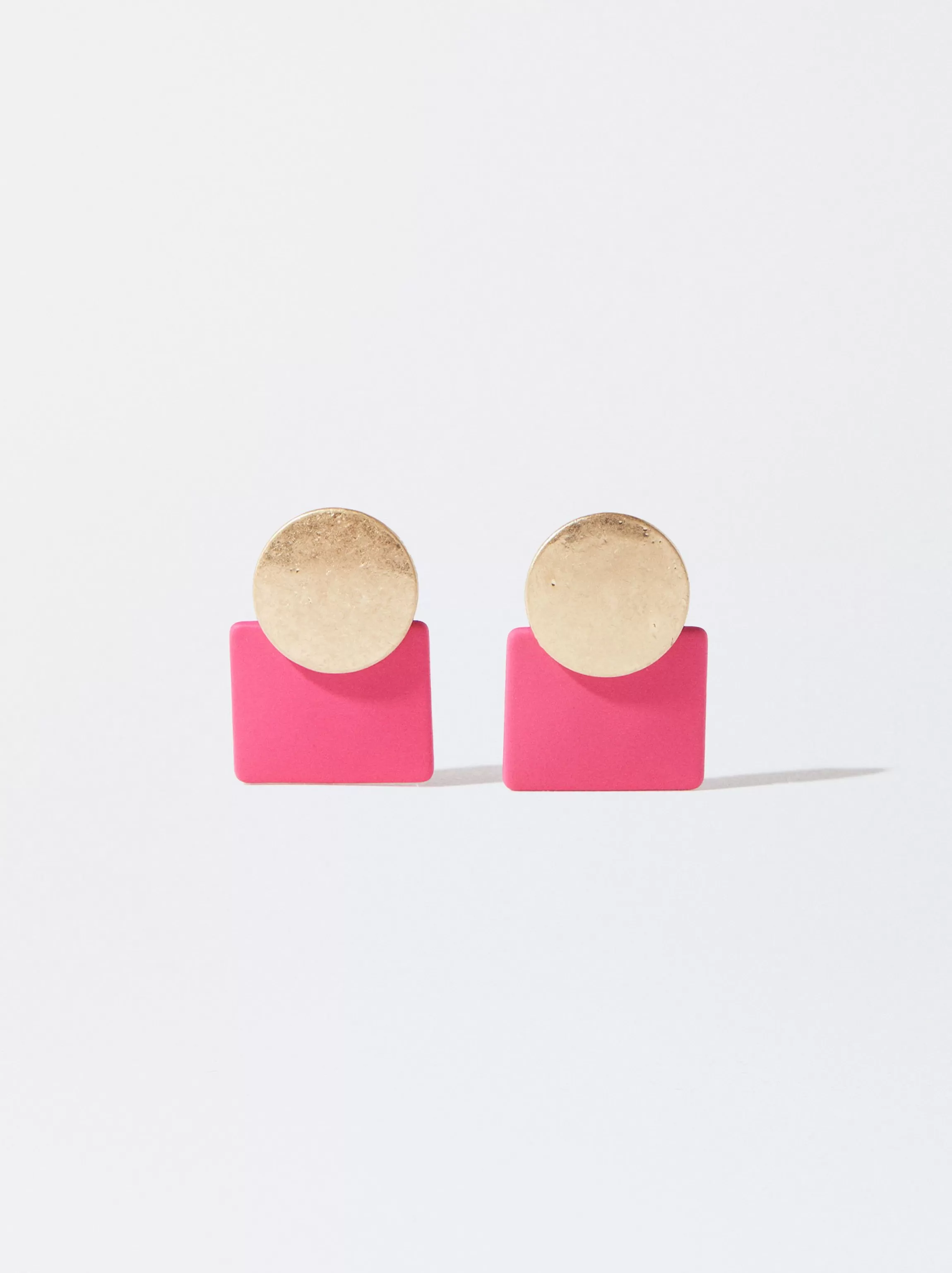 Mujer PARFOIS Pendientes cortos*Pendientes Geométricos Rosa