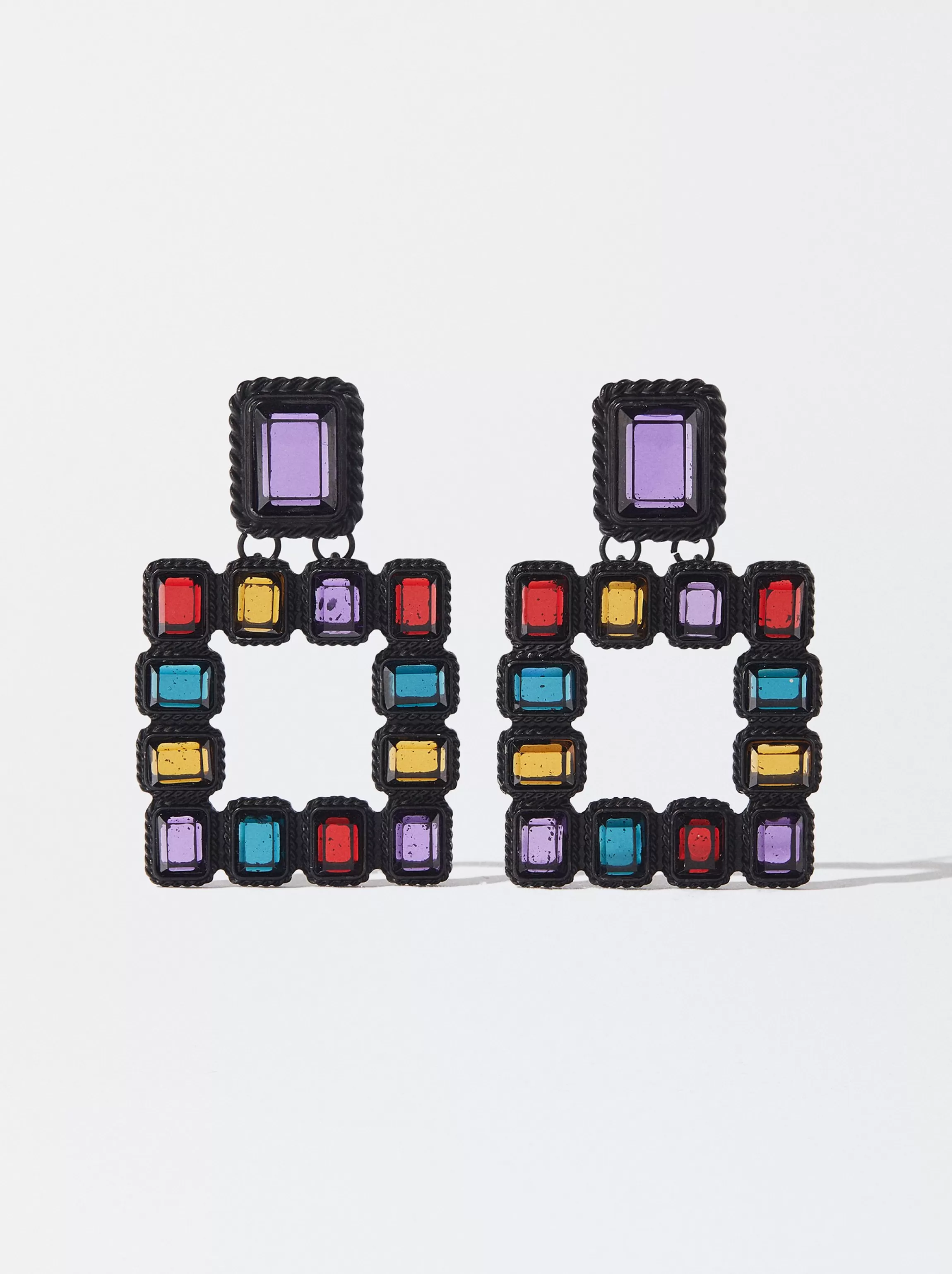 Mujer PARFOIS Trend Collection | Pendientes largos*Pendientes Geométricos Multicolor Multicor