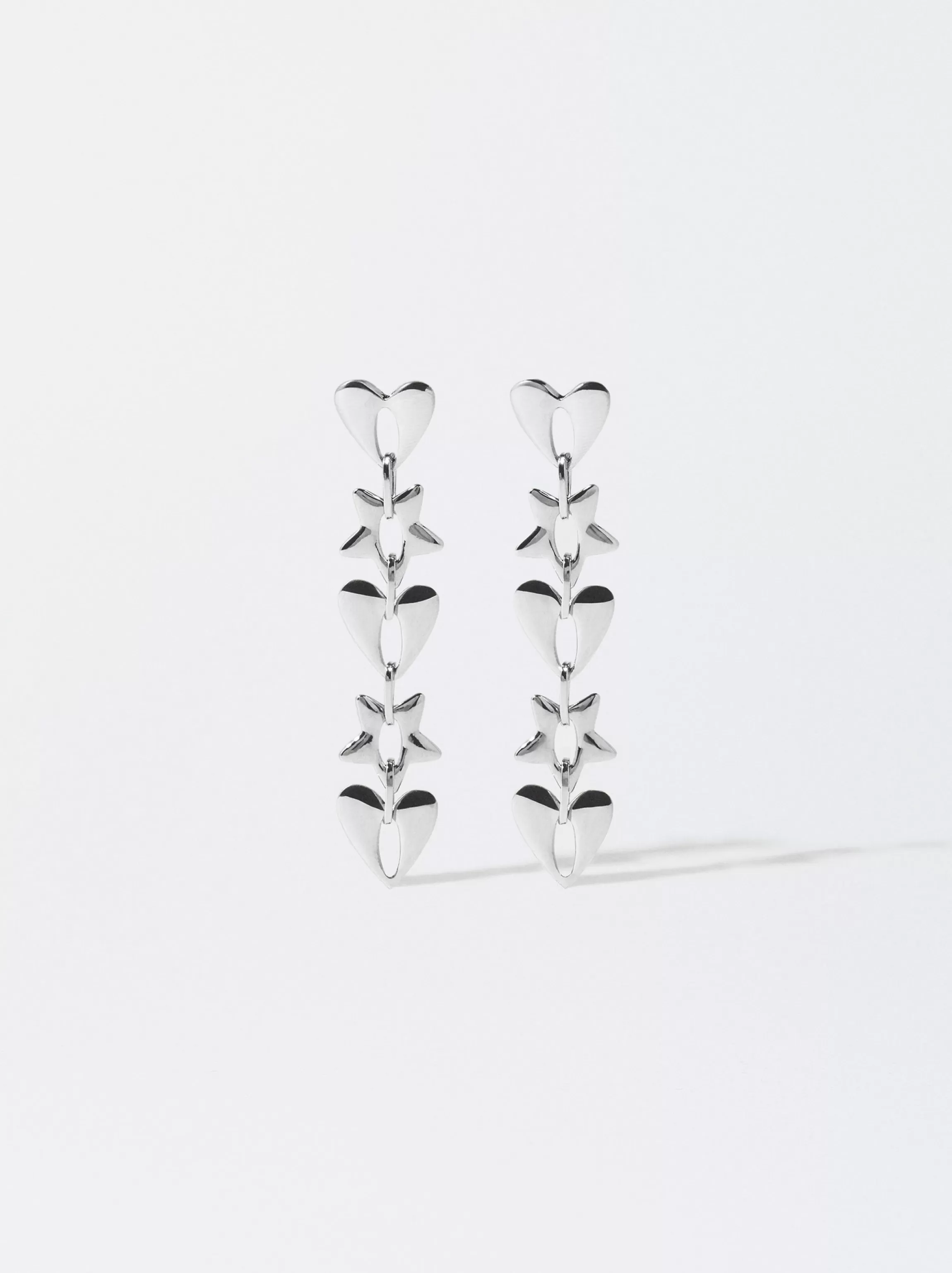 Mujer PARFOIS Pendientes largos*Pendientes s Plateado