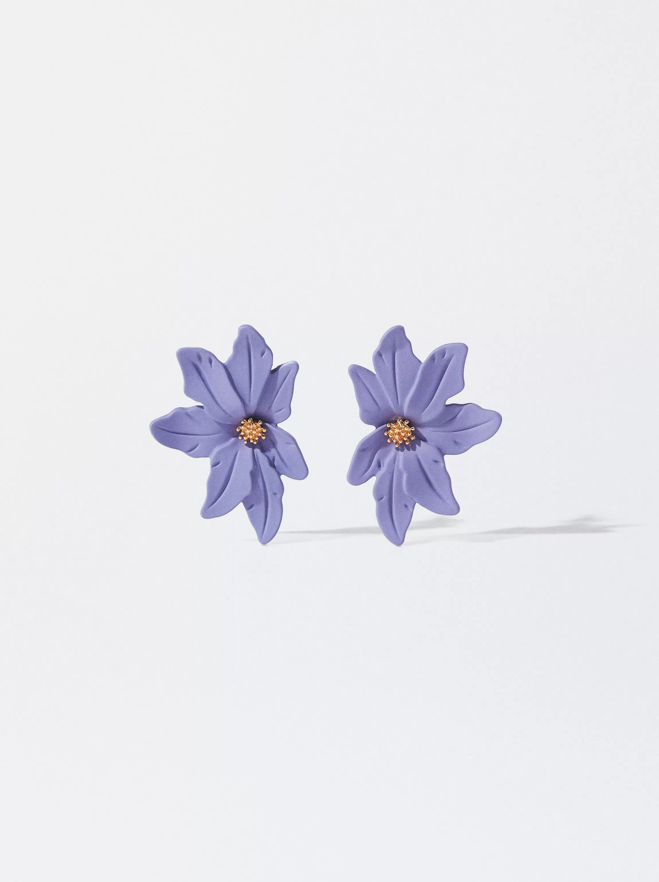 Mujer PARFOIS Trend Collection | Pendientes cortos*Pendientes Resina Violeta