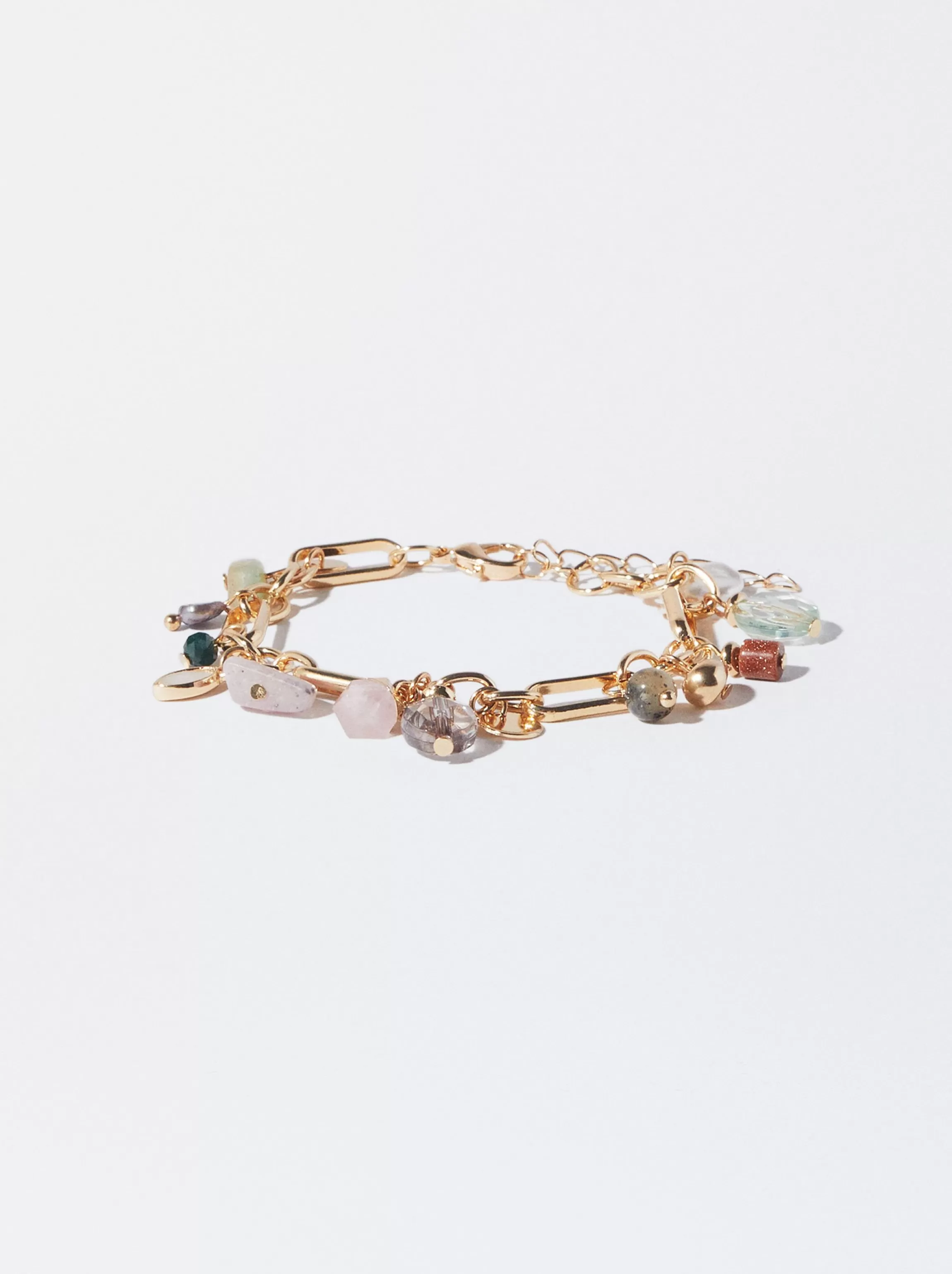 Mujer PARFOIS Pulseras*Pulsera Con Piedra Multicor