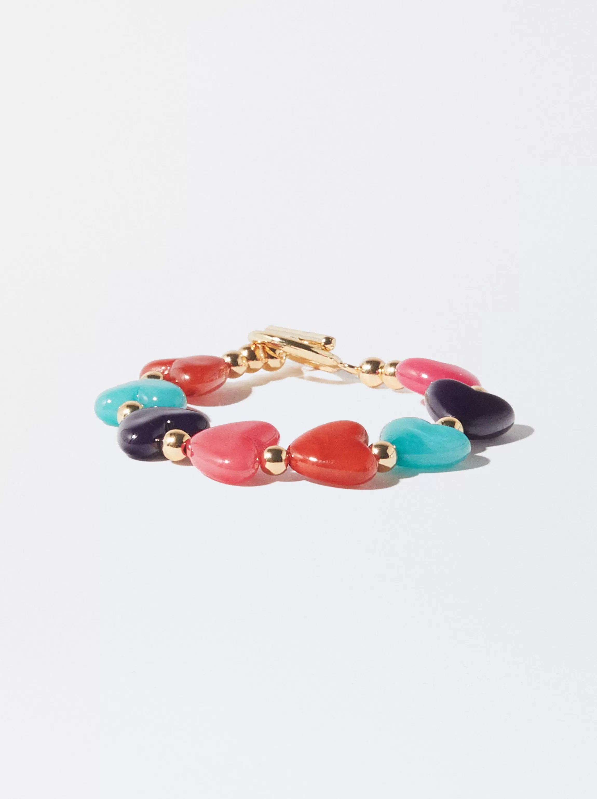 Mujer PARFOIS Pulseras*Pulsera Elástica Resina Multicor