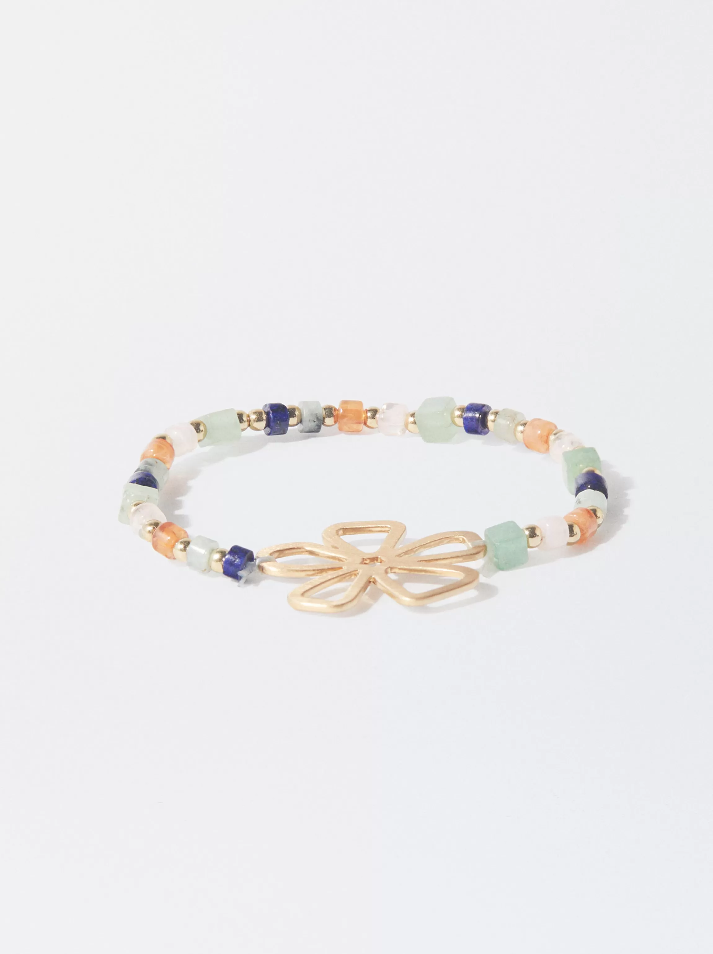 Mujer PARFOIS Pulseras*Pulsera Flor Con Cerámica Multicor