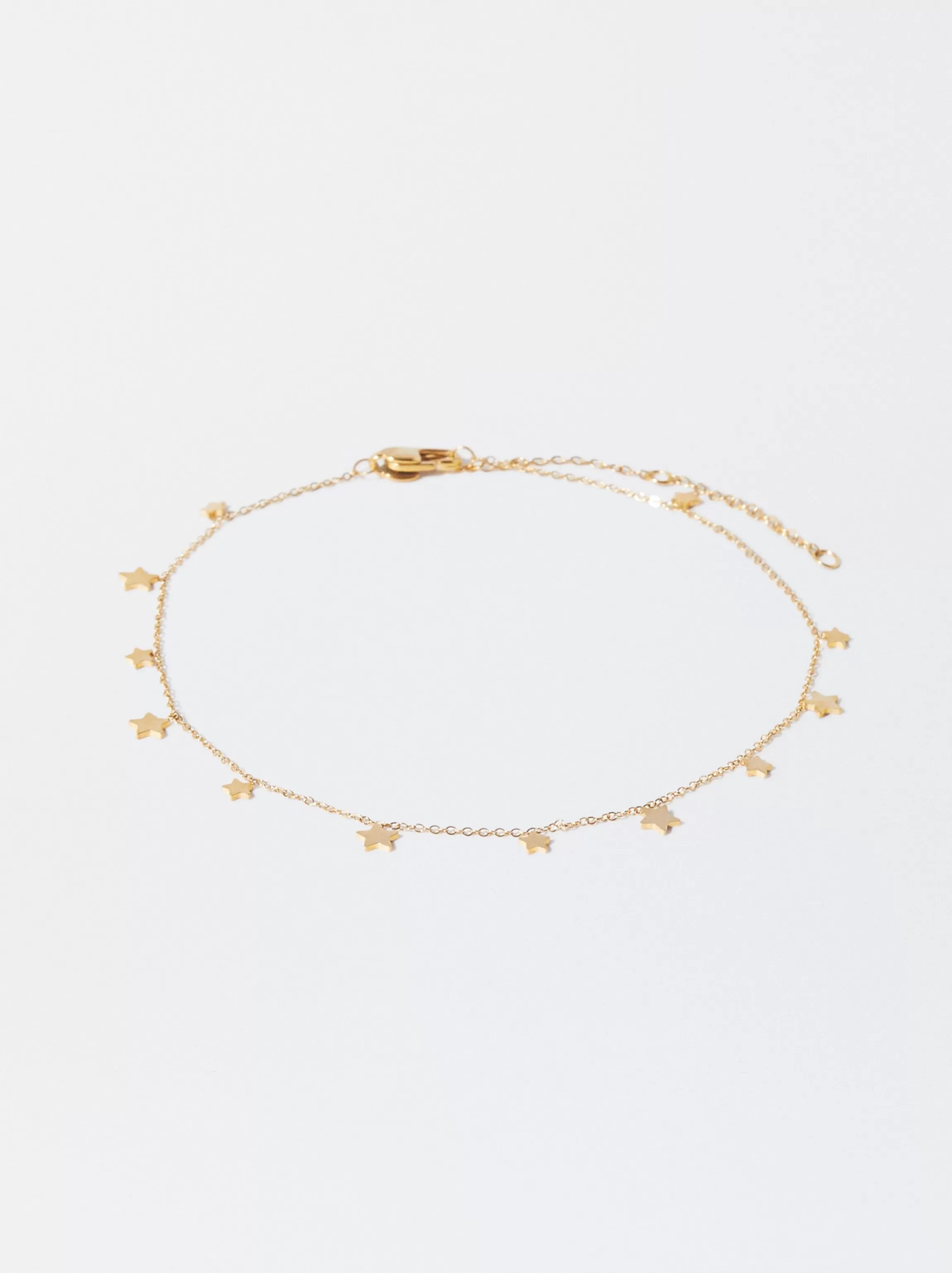 Mujer PARFOIS Pulseras Tobilleras*Pulsera Tobillera Con Estrellas Dorado