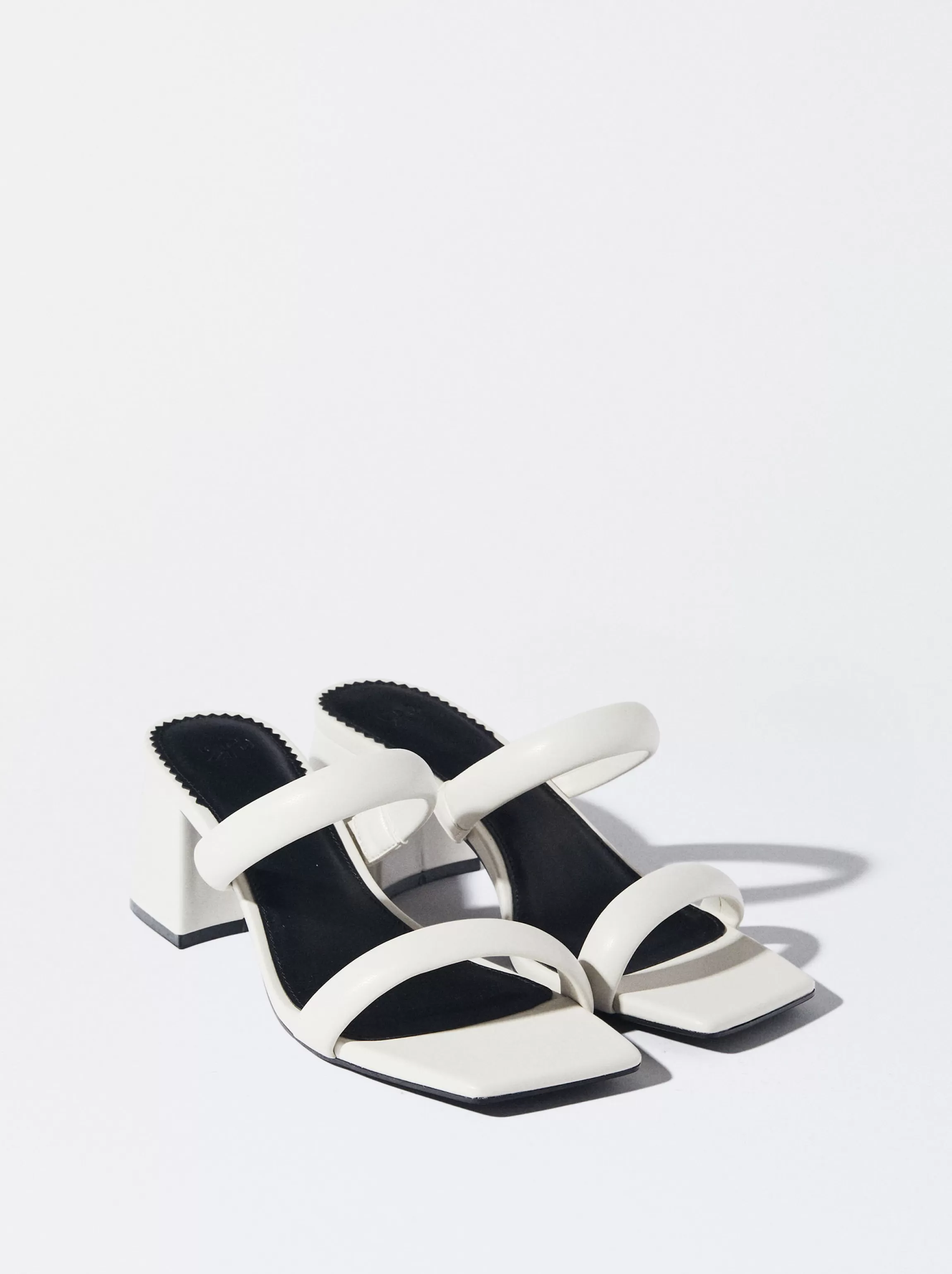 Mujer PARFOIS Sandalias | Zapatos de Tacón*Sandalia Tacón Tiras Blanco