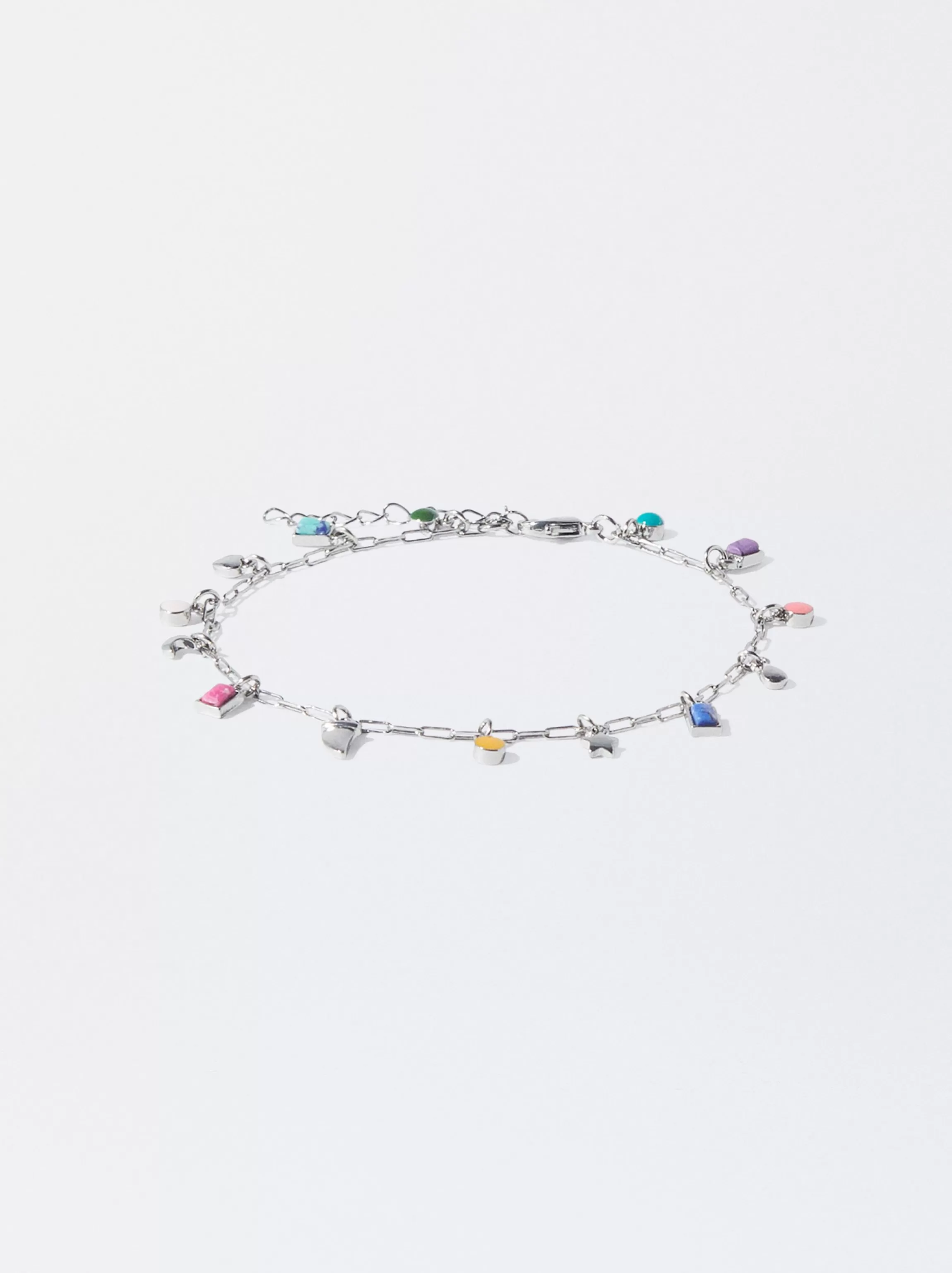 Mujer PARFOIS Pulseras | Pulseras Tobilleras*Tobillera Con Piedra Multicor